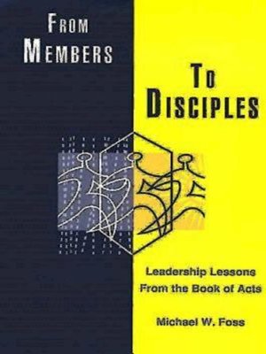 cover image of From Members to Disciples